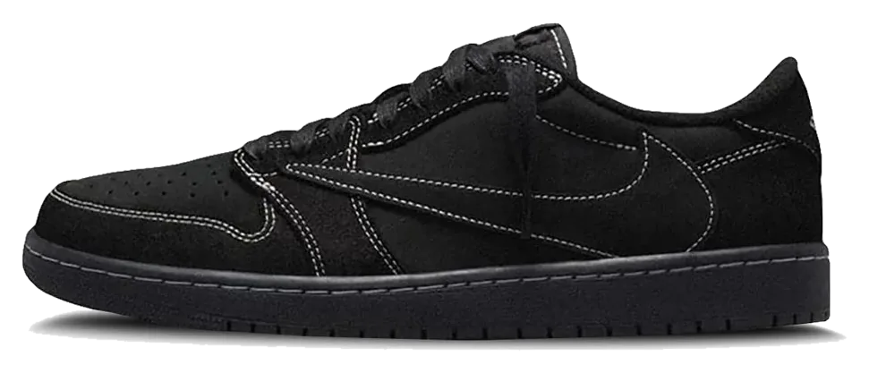 Jordan Travis Scott x Air Jordan 1 Low OG — Black Phantom