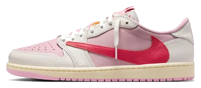 Jordan Travis Scott x Air Jordan 1 Low OG — Medium Soft Pink